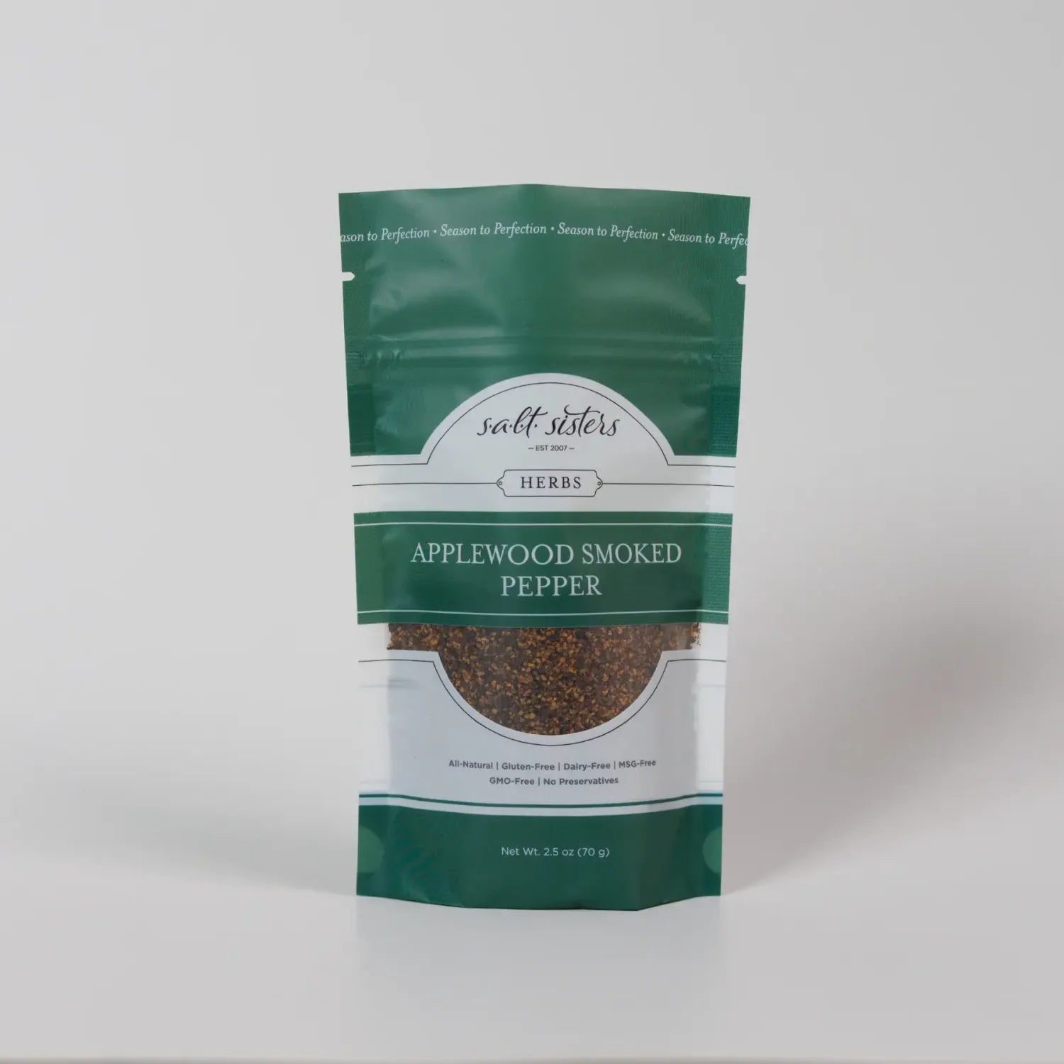 S.A.L.T. Sisters Applewood Smoked Cracked Pepper 2.5 oz