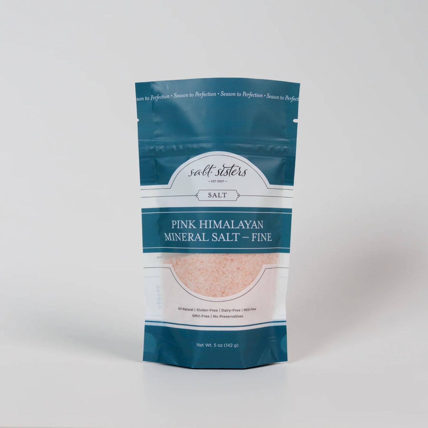 Salt Sisters Pink Himalayan Mineral Salt Fine 5oz