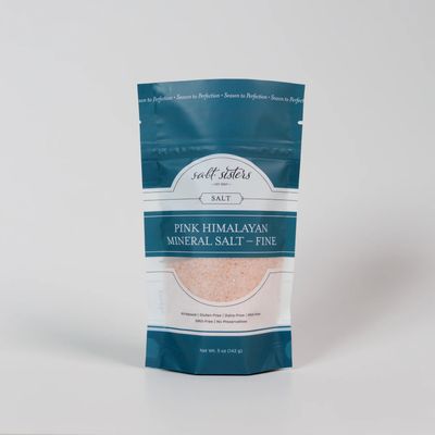 Salt Sisters Pink Himalayan Mineral Salt Fine 5oz