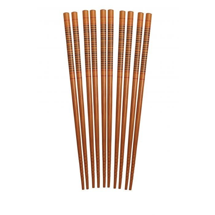 Helen's Asian Kitchen Silk Wrapped Chopsticks 5 Pairs
