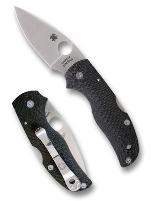 Spyderco, Native 5 Fluted Carbon Fiber and CPM S90V