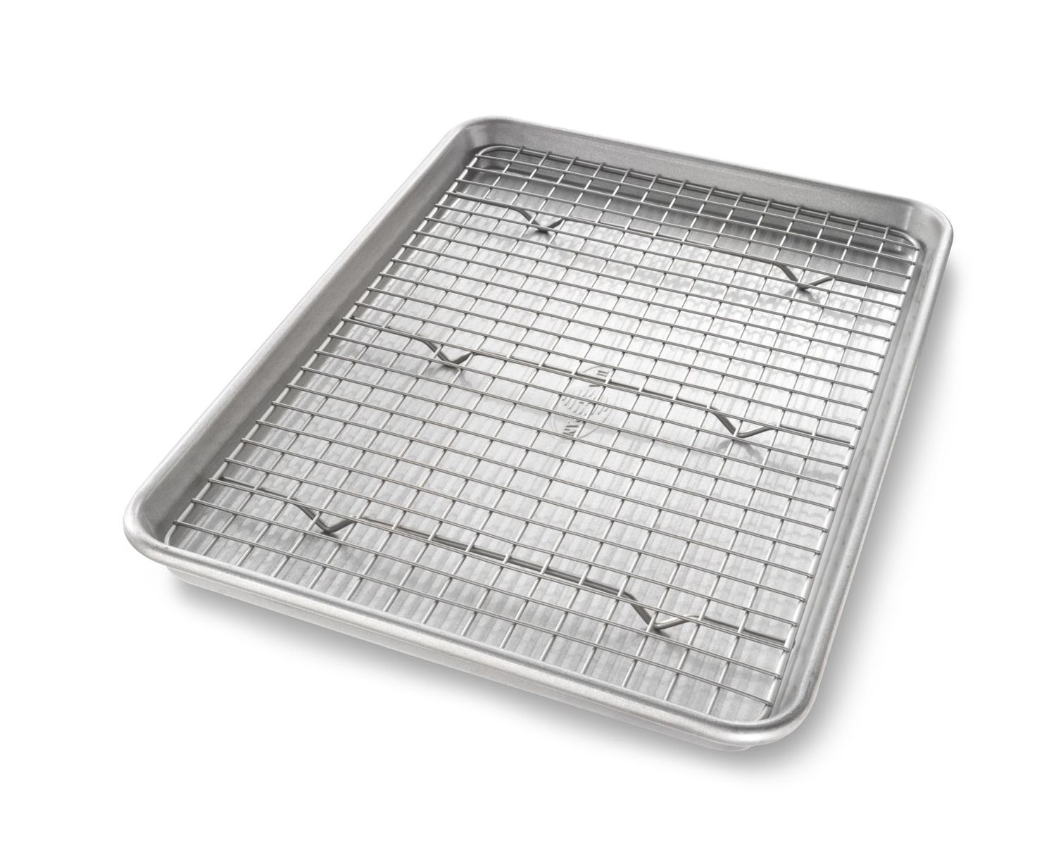 USA Pan Jelly Roll Pan &amp; Baking Rack Set