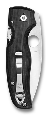 Spyderco Shaman Black G10 Handle, CPM S30VN Blade