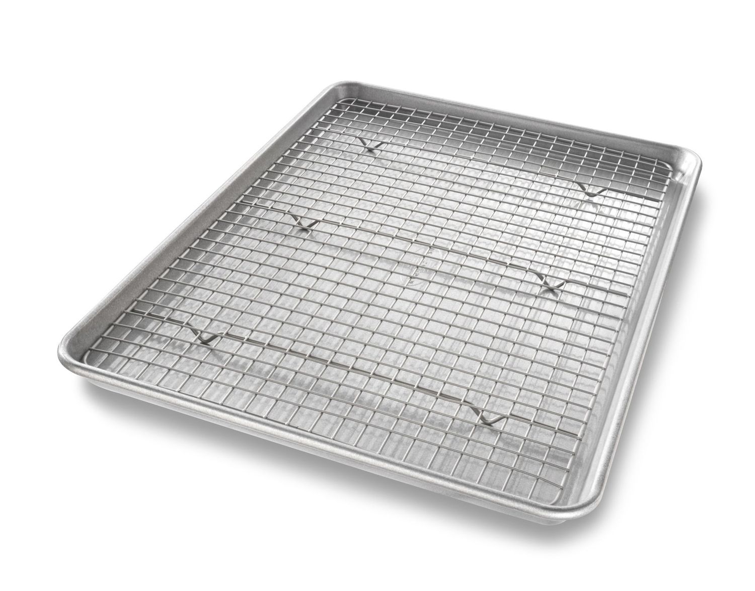 USA Pan Half Sheet Pan &amp; Baking Rack Set