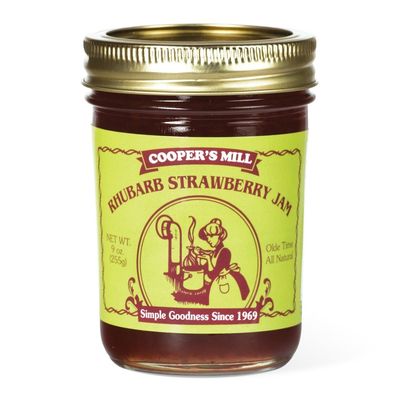 Cooper's Mill Rhubarb Strawberry Jam- Half Pint