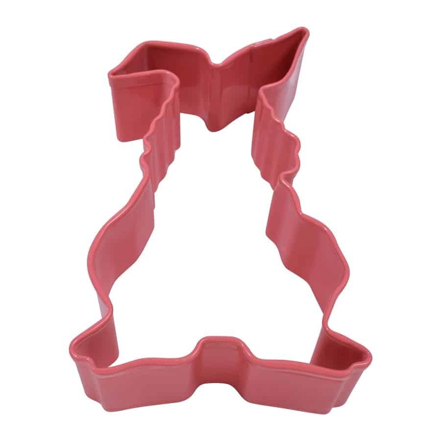 R&amp;M Floppy Bunny Cookie Cutter 3.5"- Pink