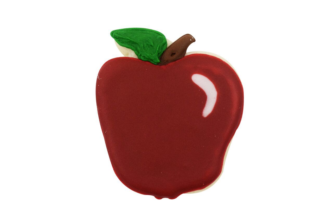 R&amp;M Apple Cookie Cutter 2.5" -Red