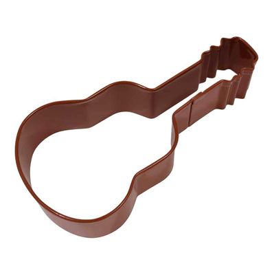 R&amp;M Guitar Cookie Cutter, 4.5", Brown