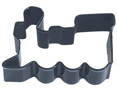R&amp;M Locomotive Cookie Cutter 3" - Black