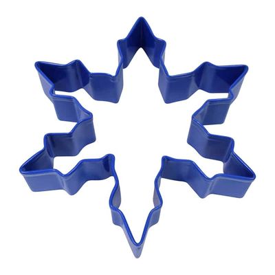 R&amp;M Snowflake Cookie Cutter Narrow 5"- Navy