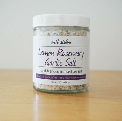 S.A.L.T. Sisters Lemon Rosemary Garlic Sea Salt 3.3 oz