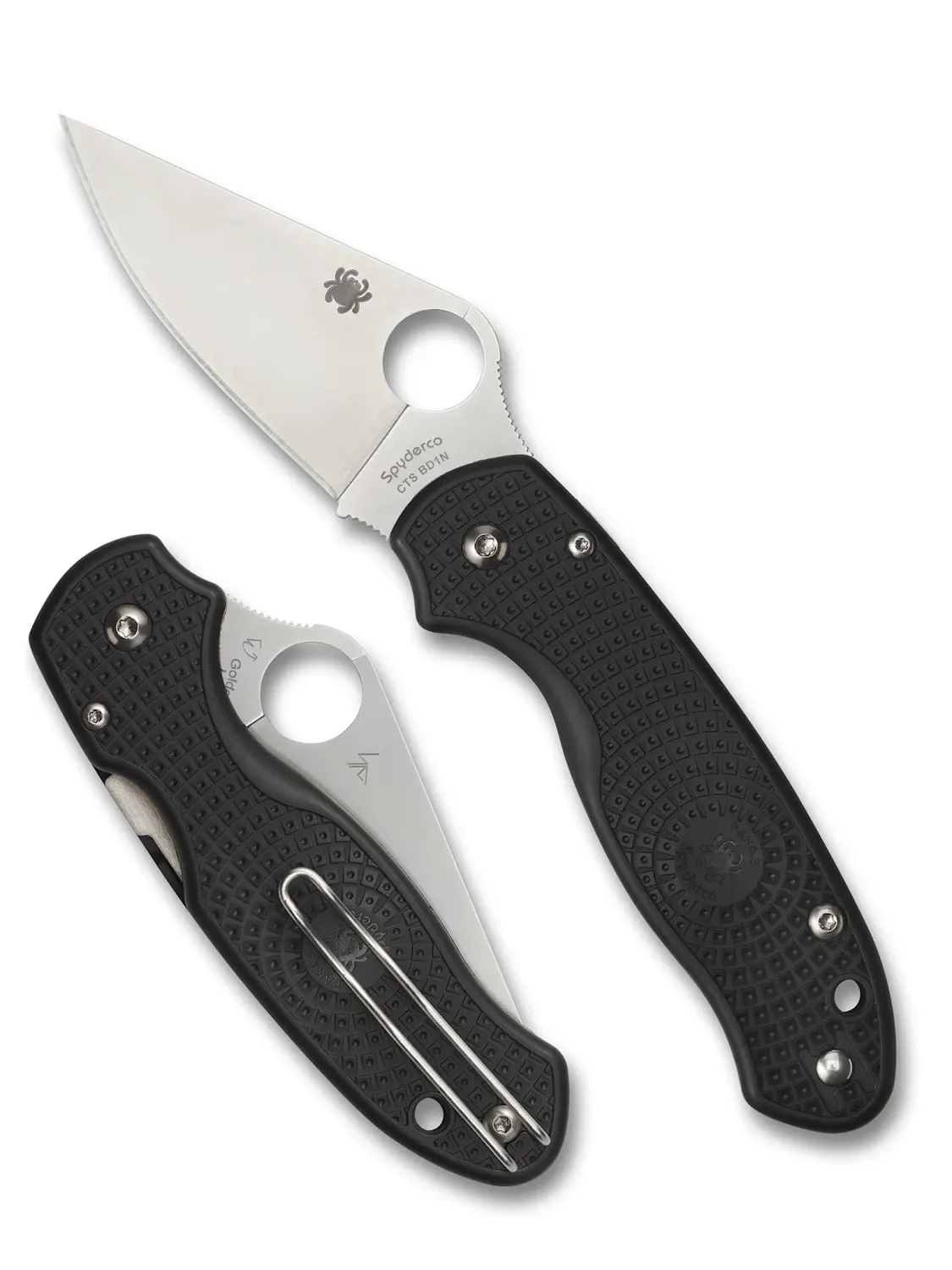 Spyderco, Para 3 Black FRN Handle, CTS-BD1N Steel