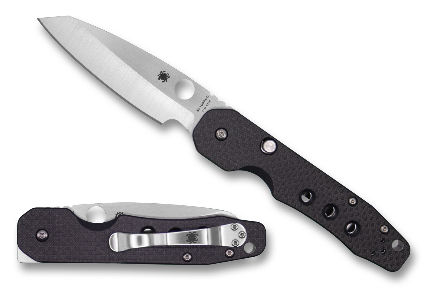 Spyderco Smock Carbon Fiber G10 Laminate, CPM S30V