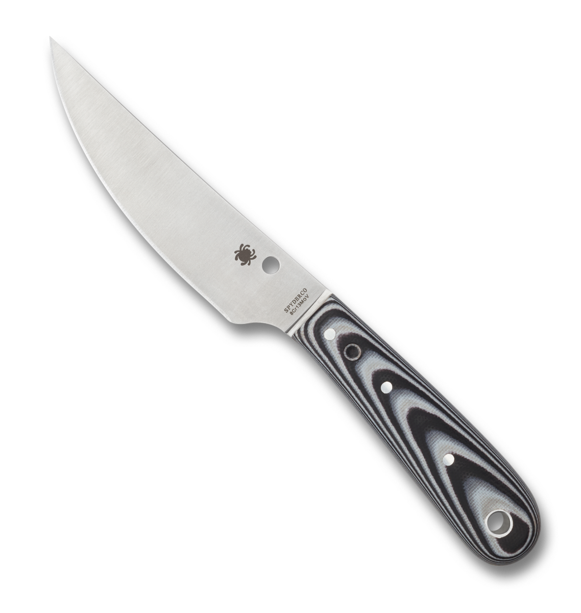 Spyderco, Bow River, Gray Black G10, 8Cr13MoV