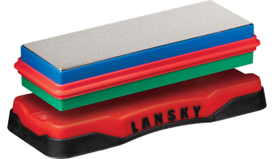 Lansky Double Sided Diamond Bench Stone Medium &amp; Fine