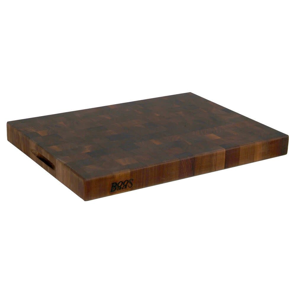 John Boos Walnut Chopping Block, Reversible, End Grain, 20"x18"x2-1/4"
