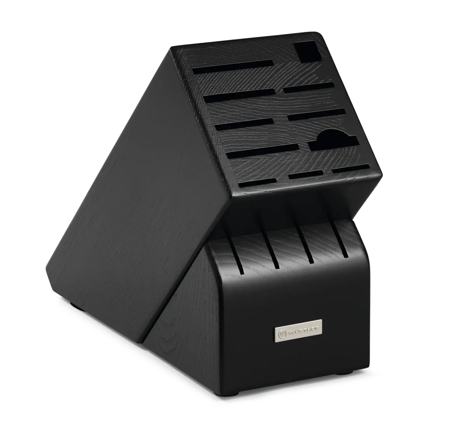 Wusthof 15 Slot Knife Block, Black (Empty)