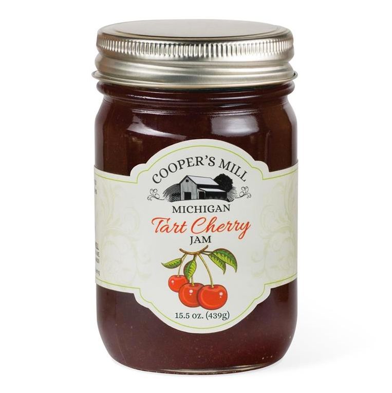 Cooper's Mill Michigan Tart Cherry Jam, Orchard Reserve, 15.5 oz