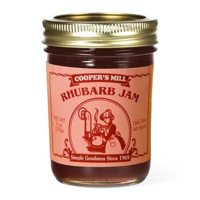 Cooper's Mill Rhubarb Jam, Half Pint