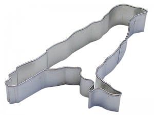 R&amp;M Crow Cookie Cutter 4.5"