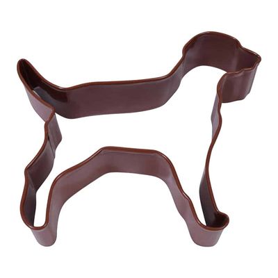 R&amp;M Labrador-Dalmatian Cookie Cutter 4" - Brown
