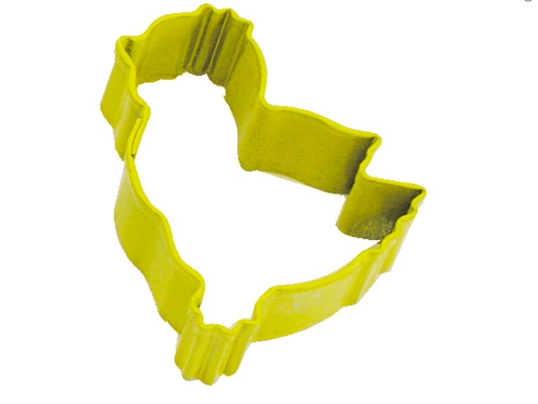 R&amp;M Mini Chick Cookie Cutter, 1.75", Yellow