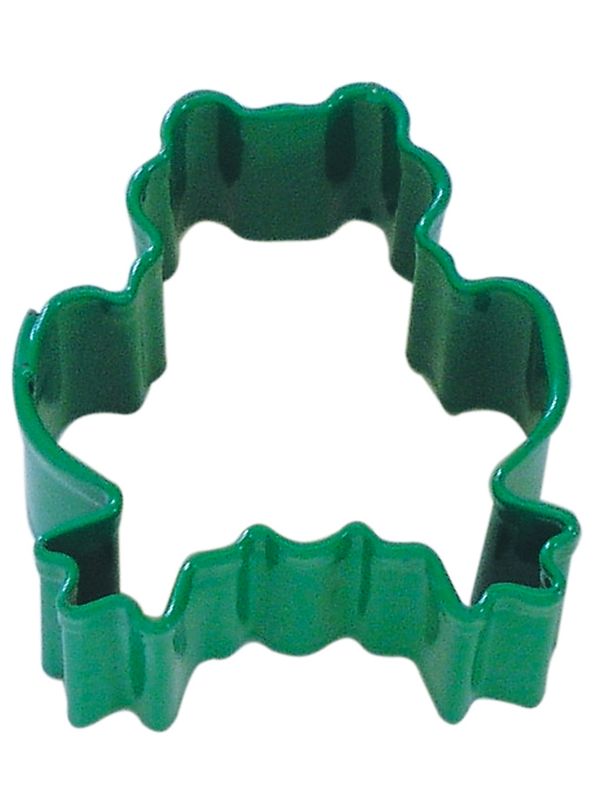 R&amp;M Mini Frog Cookie Cutter 1.5", Bright Green