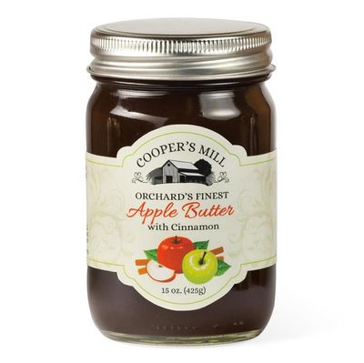Cooper's Mill Apple Butter with Cinnamon, Orchard Reserve, 15 oz