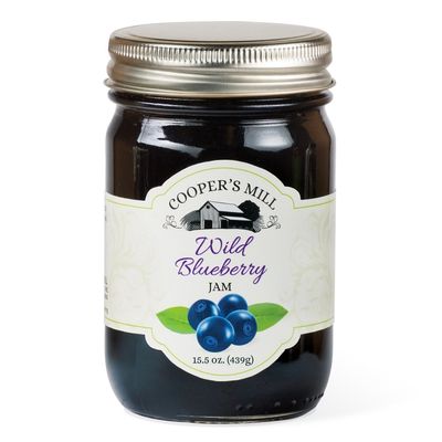Cooper's Mill Wild Blueberry Jam, Orchard Reserve, 15.5 oz