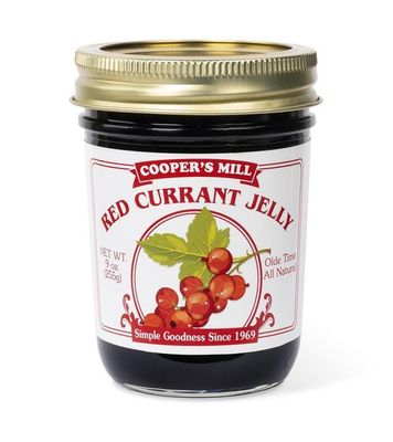 Cooper's Mill Red Currant Jelly, Half Pint