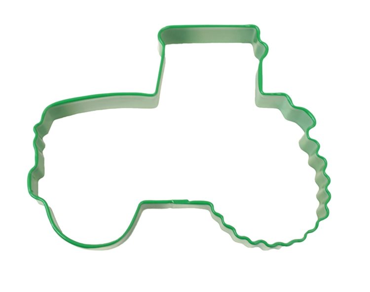 R&amp;M Tractor Cookie Cutter 4.25" -Green