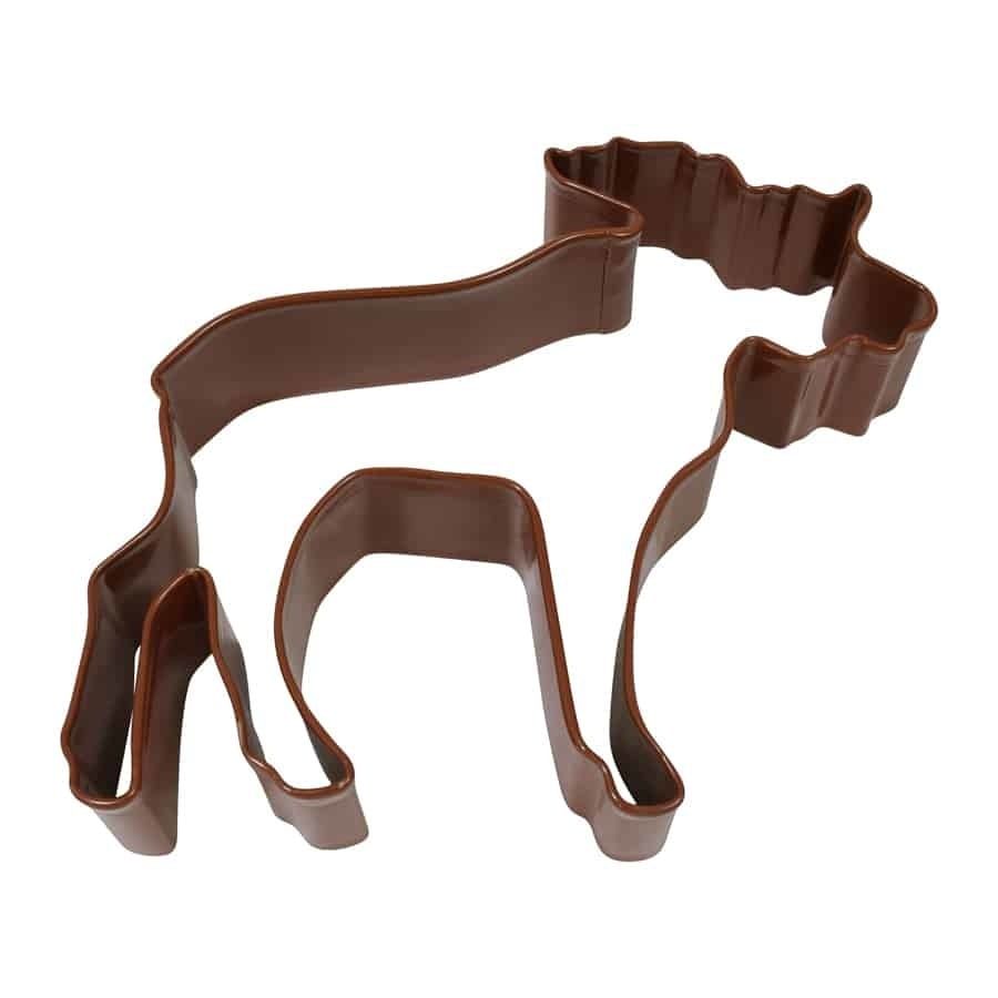 R&amp;M Moose Cookie Cutter 4"- Brown