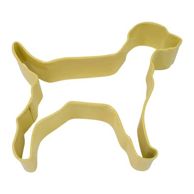 R&amp;M Labrador Retriever Cookie Cutter 4", Daffodil