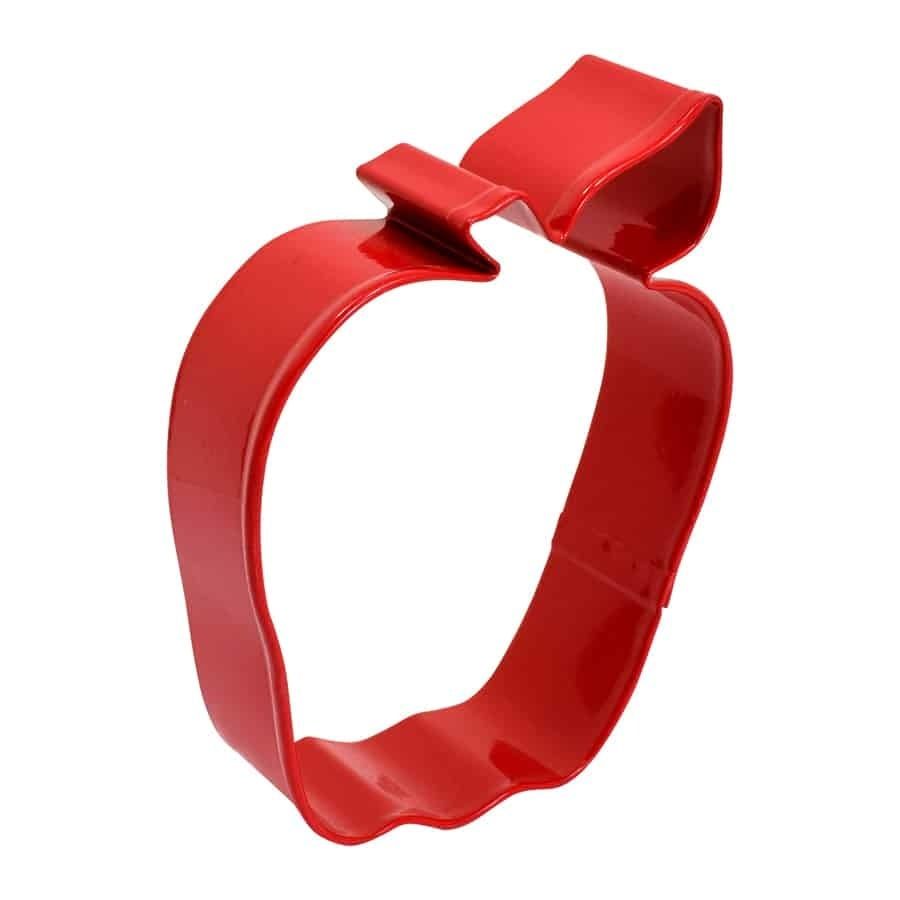 R&amp;M Apple Cookie Cutter 4", Red