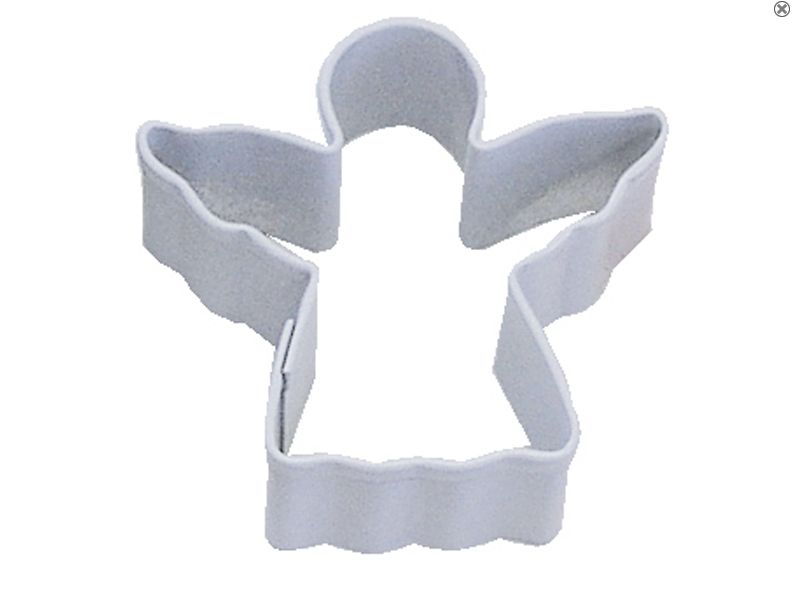 R&amp;M Mini Angel Cookie Cutter 1.75" White