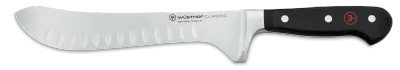 Wusthof Classic 8" Artisan Butcher Hollow Edge, Black Handle