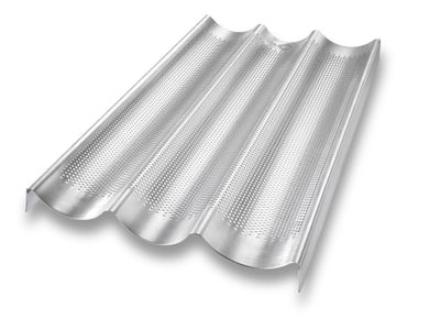 USA Pan, French Baguette Pan - 3 Loaves - 16 x 9 in.