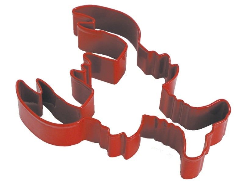 R&amp;M Lobster Cookie Cutter 5" -Red