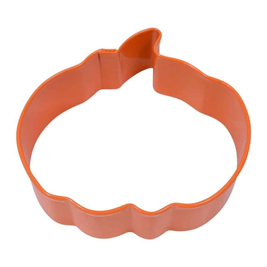 R&amp;M Pumpkin Cookie Cutter 5"- Orange