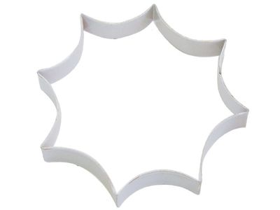 R&amp;M Spider Web Cookie Cutter 6" - White