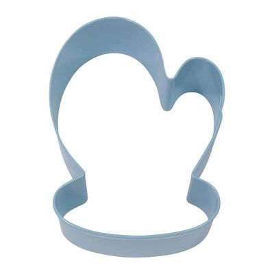 R&amp;M Mitten Cookie Cutter, 3.5" Blue