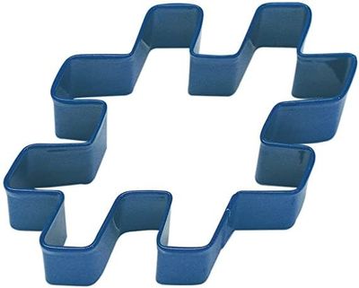 R&amp;M Hashtag Cookie Cutter 4" Navy