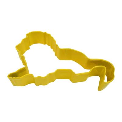 R&amp;M Lion Cookie Cutter 4.5" -Yellow