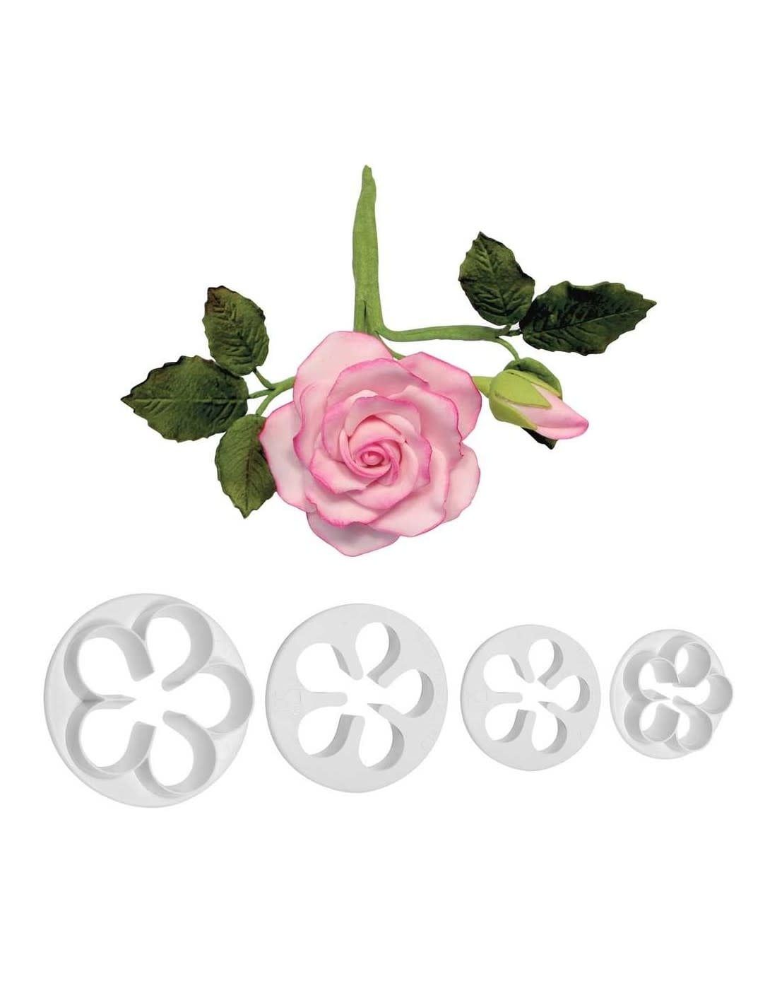PME Five Petal Floral Cutter Set