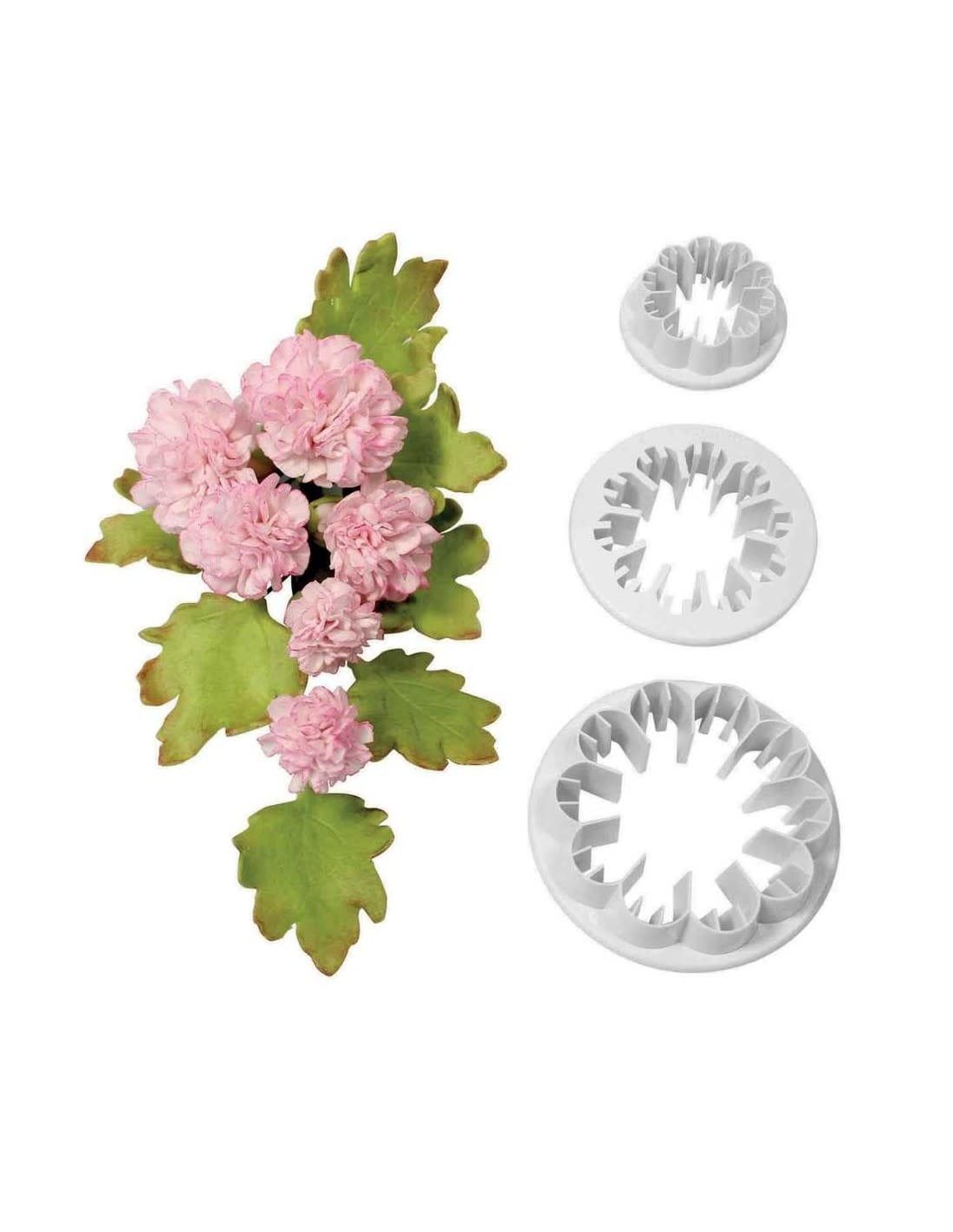 PME Floral Cutters -Carnation Set of 3