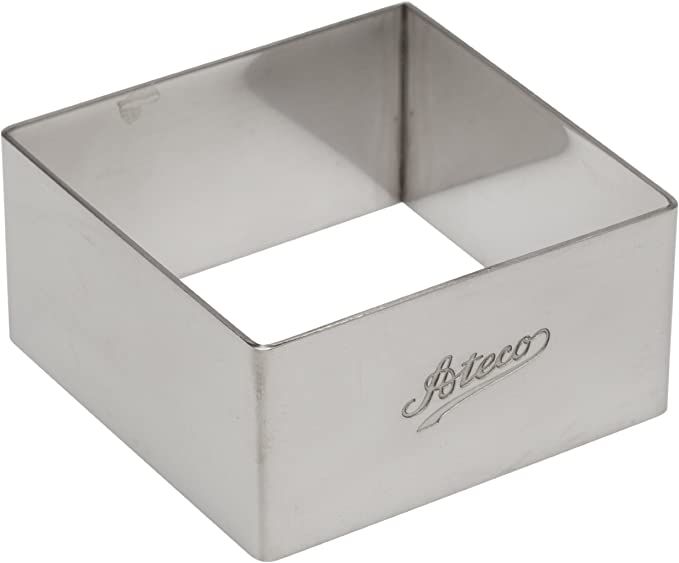 Ateco 2.75" Square Stainless Steel Form