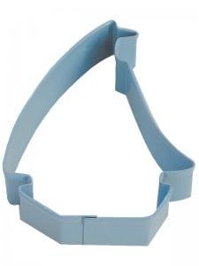 R&amp;M Sailboat Cookie Cutter 3.5" - Blue
