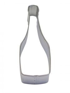 R&amp;M Champagne Bottle Cookie Cutter 4.5"