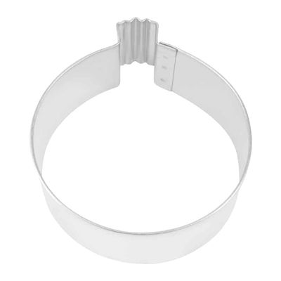 R&amp;M Round Ornament Cookie Cutter 3"