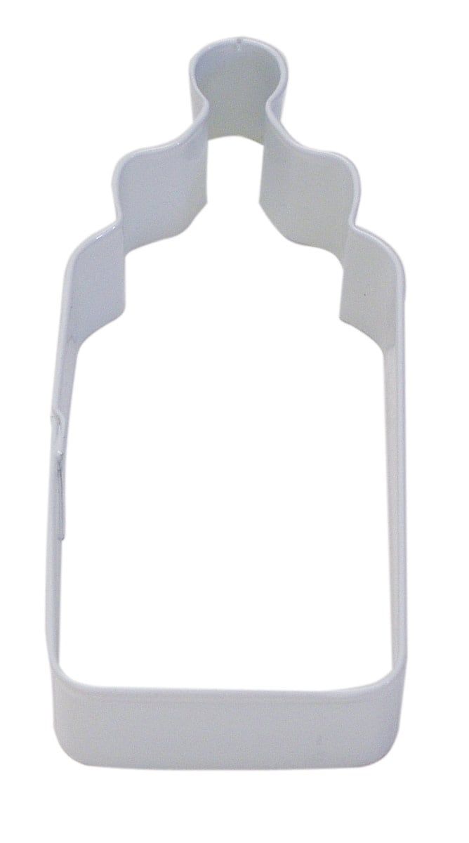R&amp;M Baby Bottle Cookie Cutter 4" - White